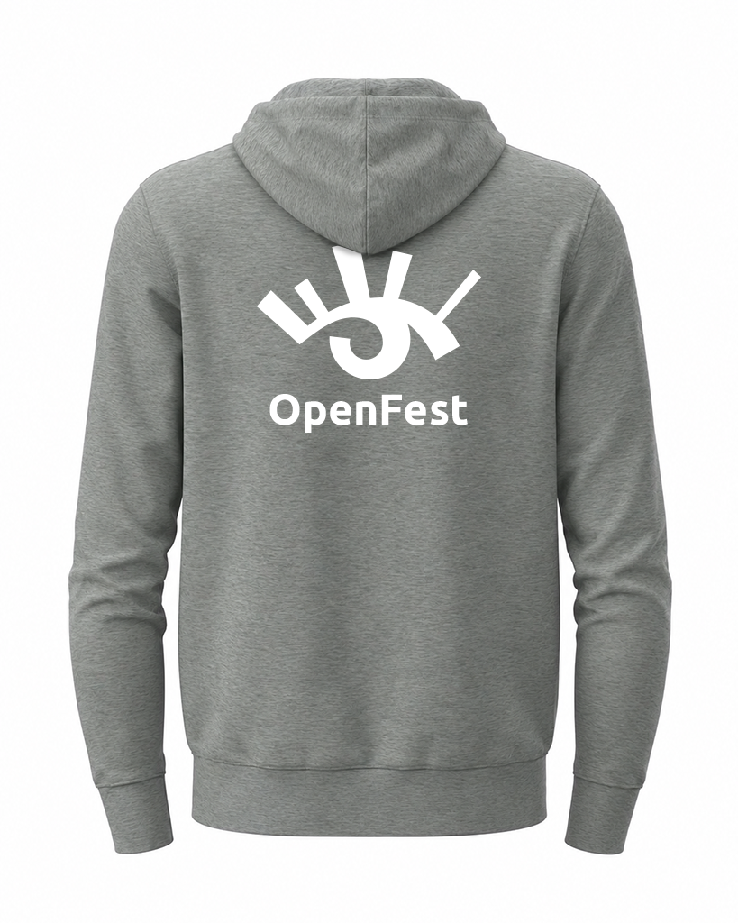 Суичър OpenFest 2026 Grey Heather